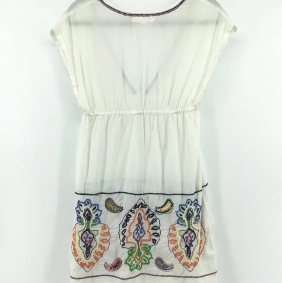 Aerie Cute Tunic. Embroidered boho/shirk. Adorable. Size Medium. - Picture 4 of 8